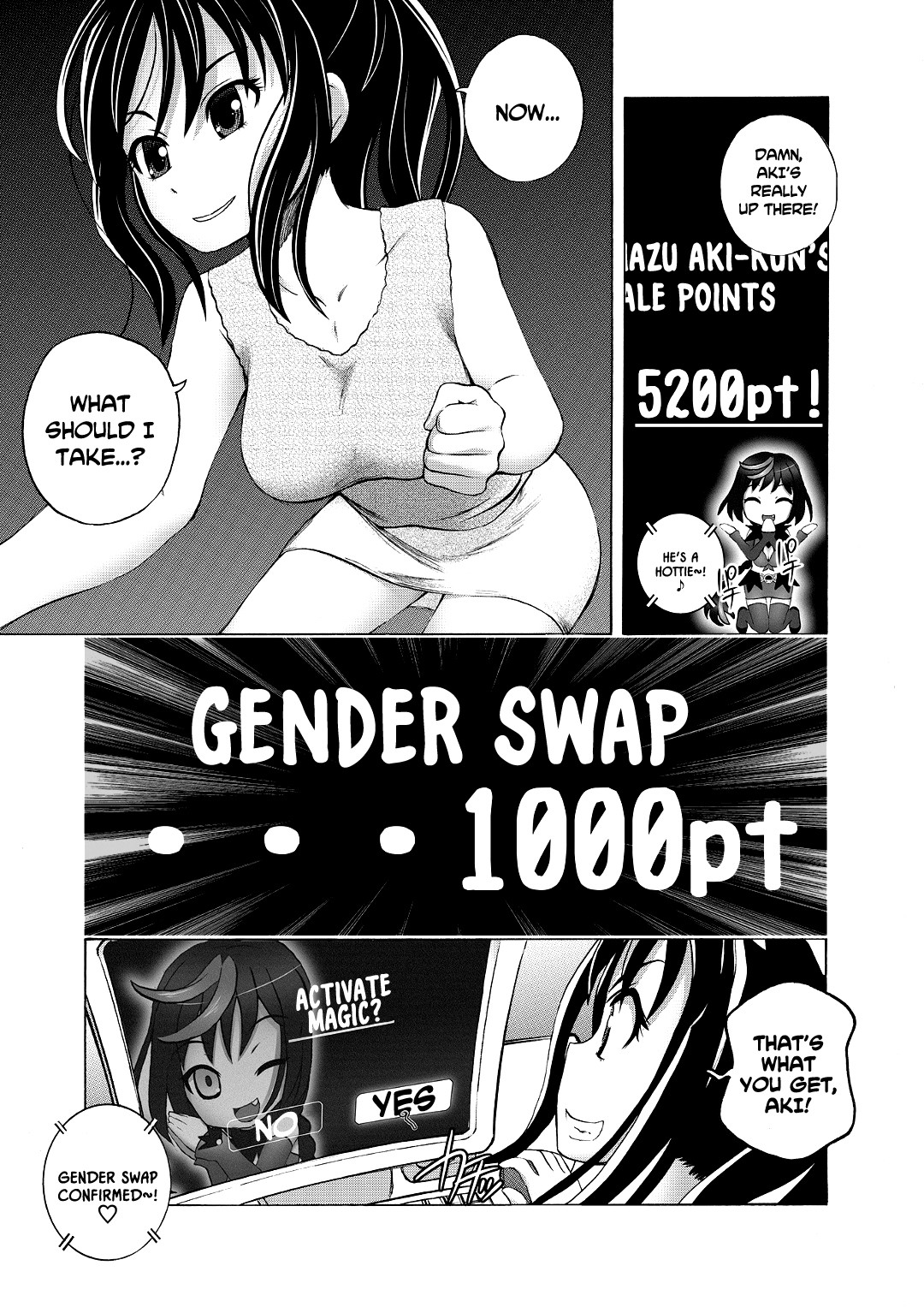 Hentai Manga Comic-Saiin Club ~The Time I Became A Girl And Got Creampied A Whole Bunch~ Ch. 1-3-Read-24